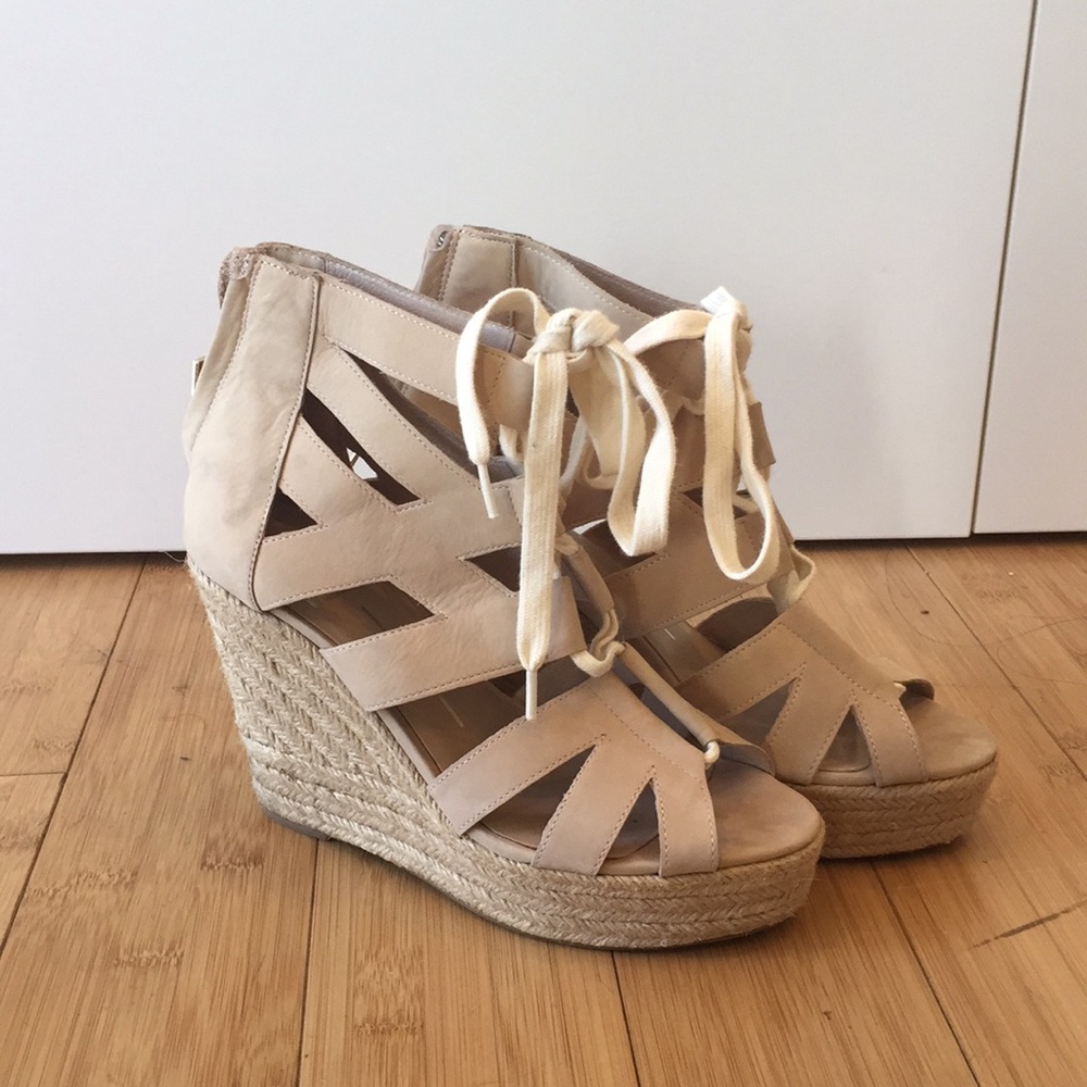 Dolce Vita nude 'Jianna' espadrille wedges