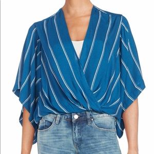 🆕 Free People Sleepy Time Kimono Sleeve Blouse