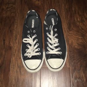 Black Low Top Converse