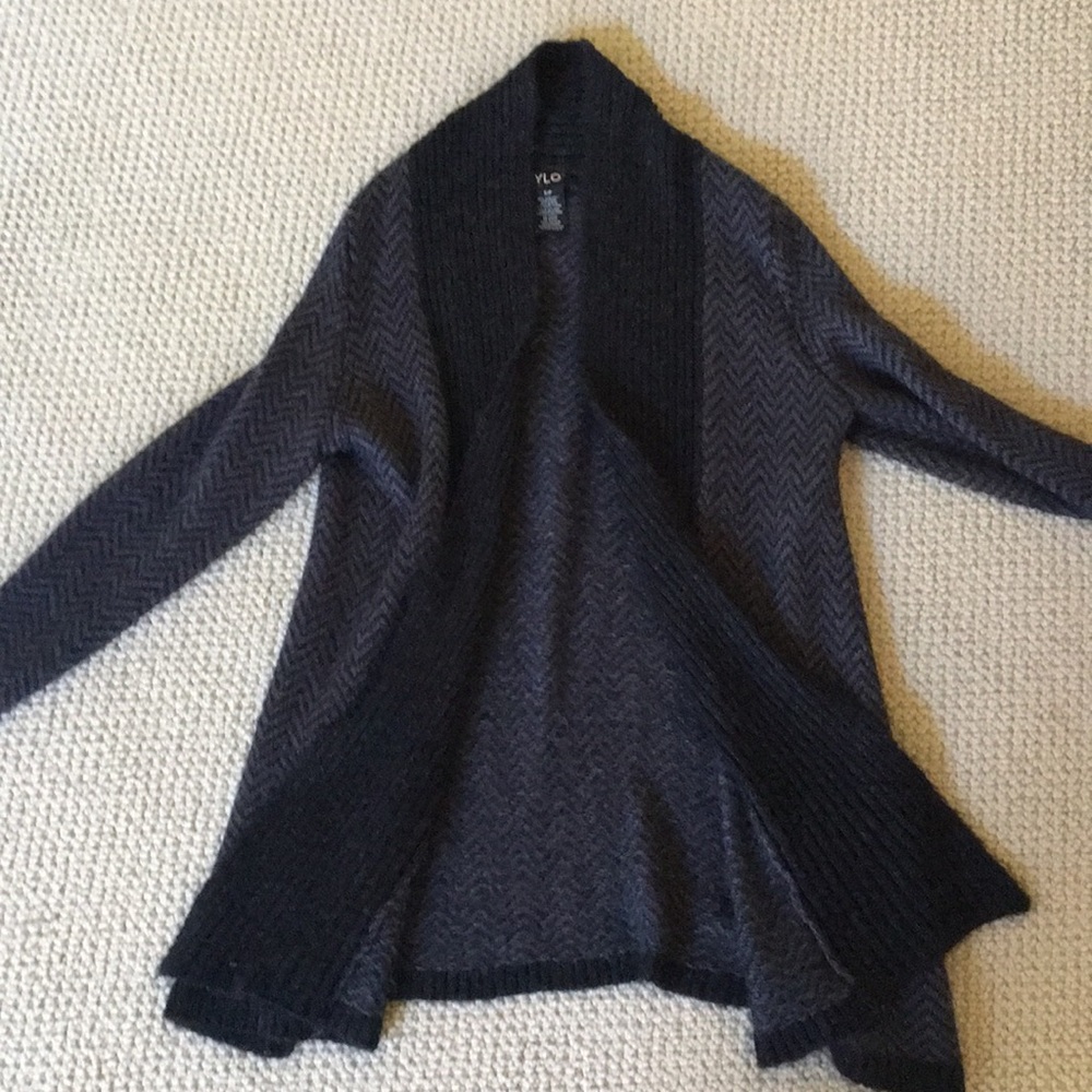 Grey chevron sweater