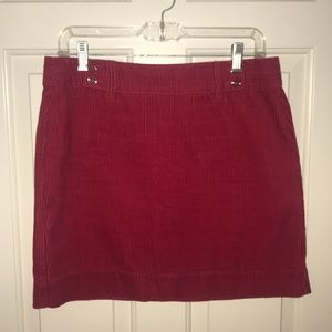 Corduroy skirt