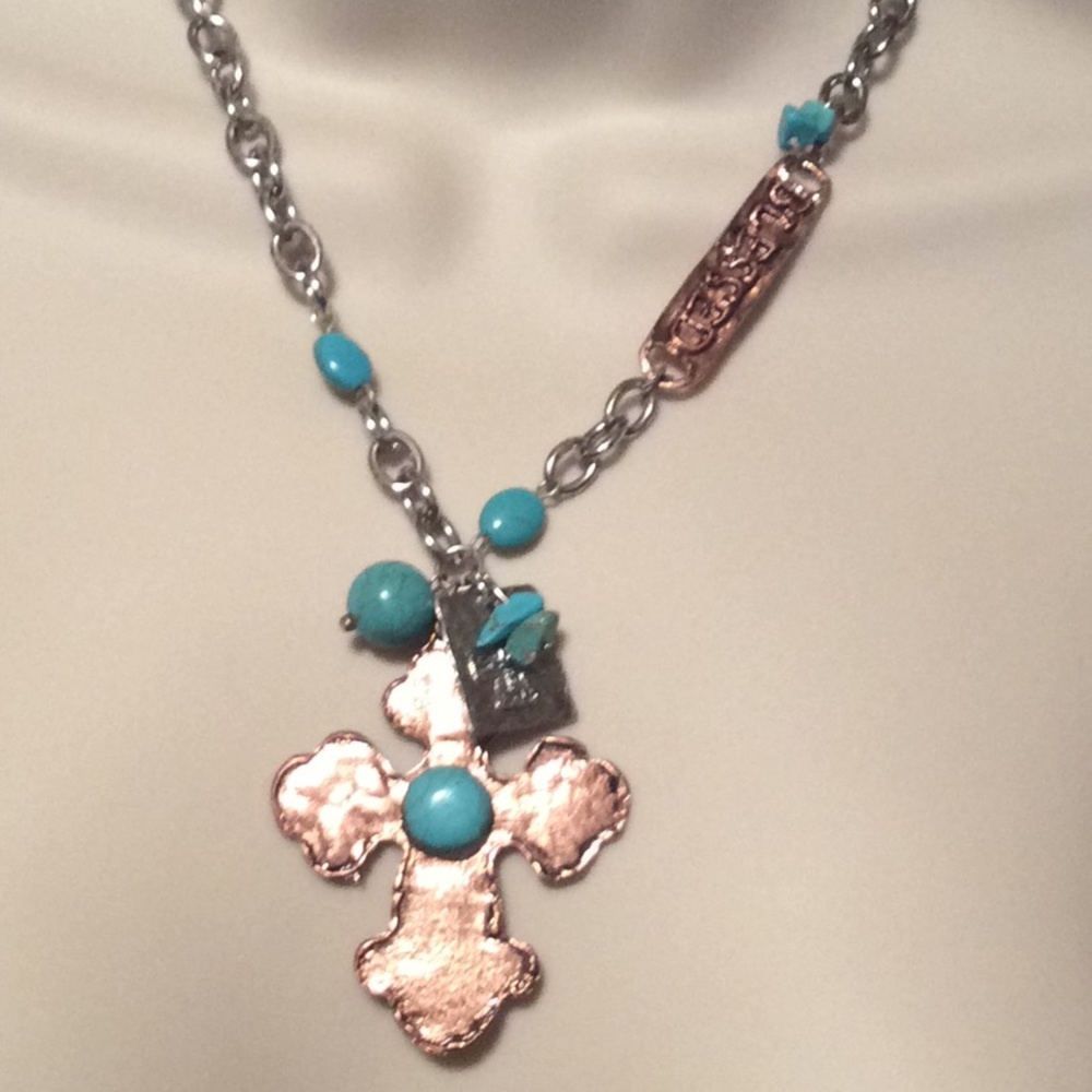 crave blessed cross necklace