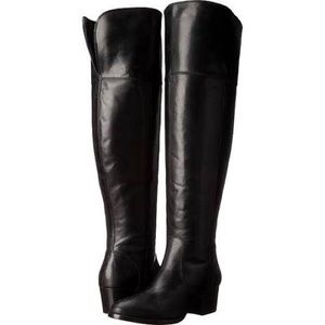 Frye Clara OTK Boot in Black 3475371