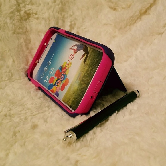 Samsung Galaxy S4 phone case plus stylus - Picture 3 of 4