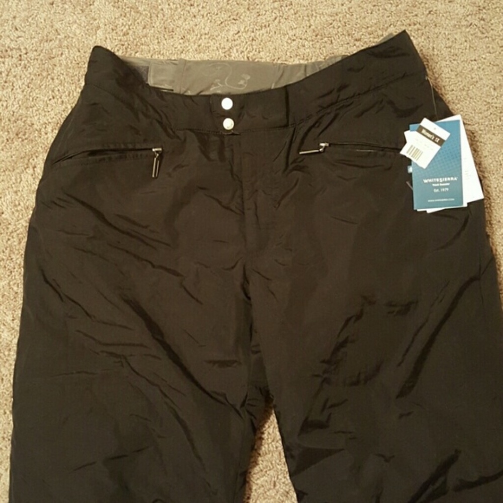 NWT White Sierra Ski Pants 1X