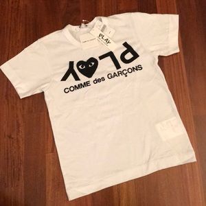 COMMES DES GARÇONS PLAY White Tee