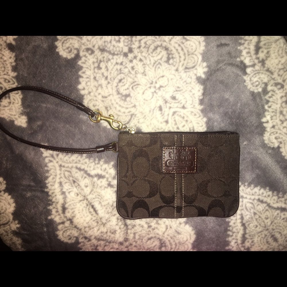 COACH wristlet