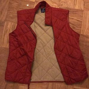 J. Crew red vest