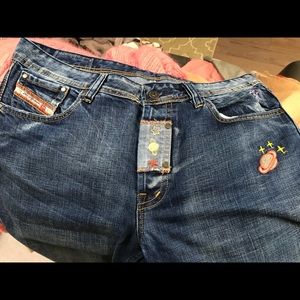 Diesel boot cut jeans