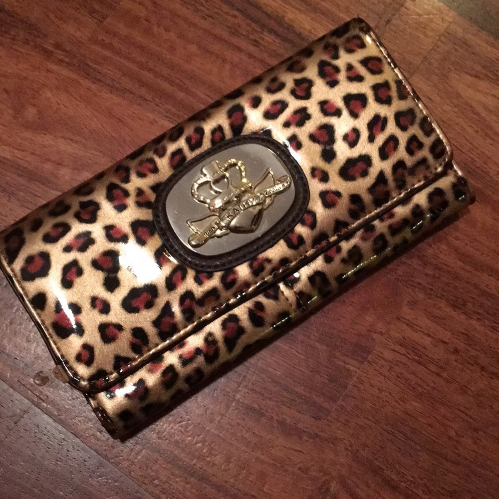 NWOT Kathy Cheetah Print Wallet