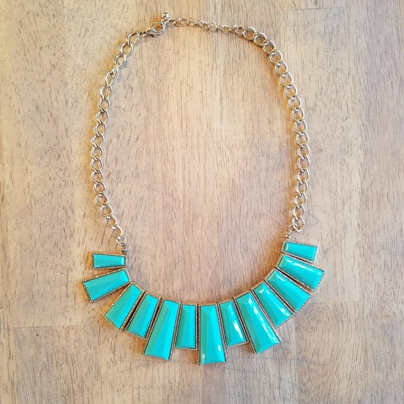 Turquoise statement necklace - Picture 1 of 4