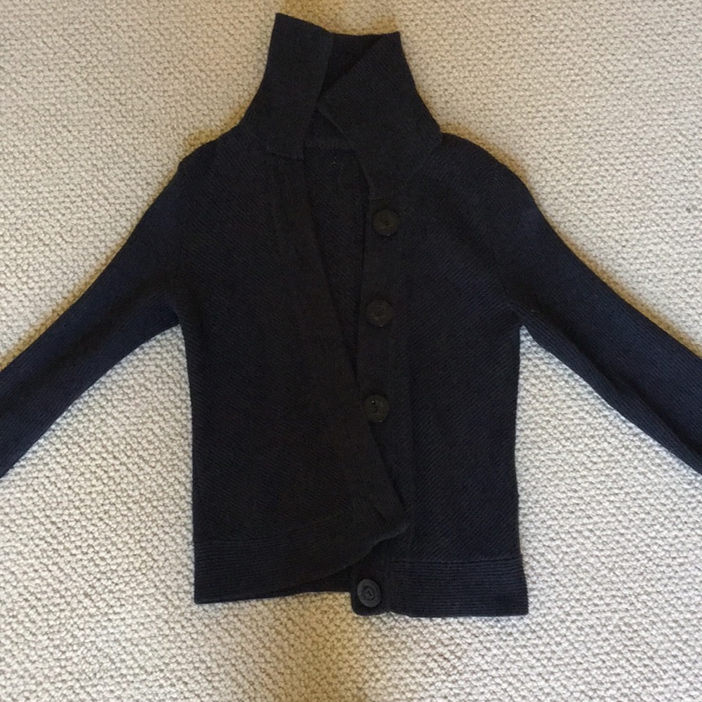 Black chunky sweater