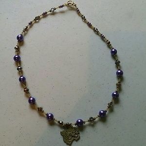 LSU Tiger necklace!