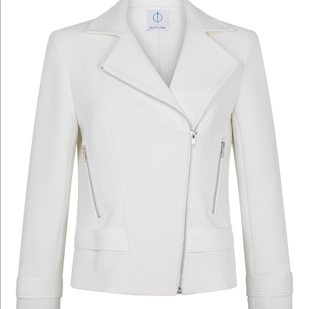 OUTLINE London - The Fleet biker jacket, US SZ 6