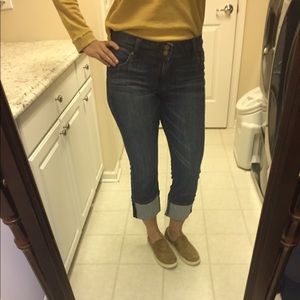 Kut From The Kloth Cameron Straight Leg Cuffed 8