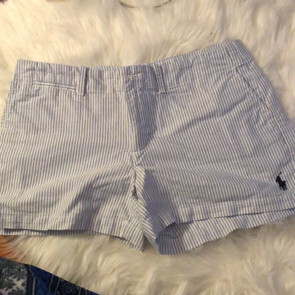 Ralph Lauren pinstriped shorts