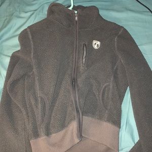 Grey Fleece Zip Up