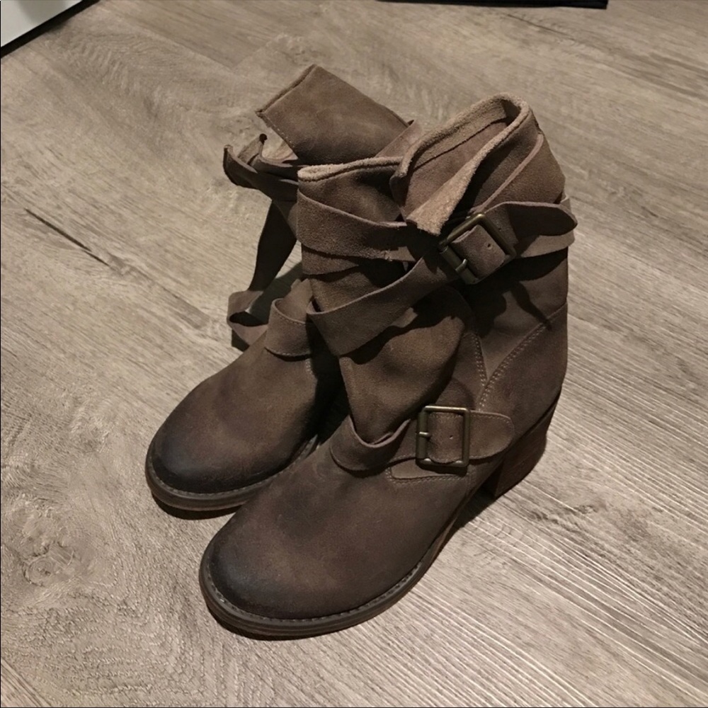Jeffrey Campbell France Suede Boot size 6 NWT