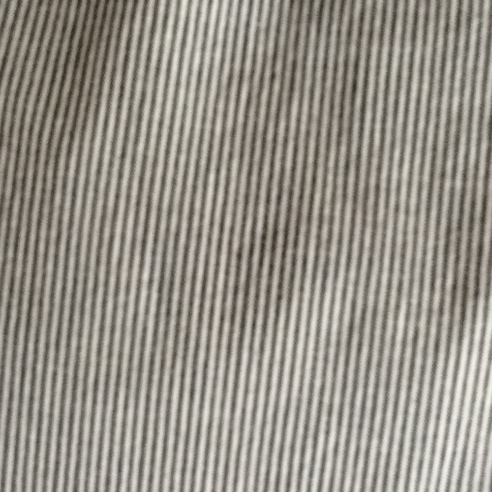 Ladies gray striped pants