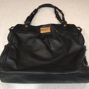 Marc by Marc Jacobs Large Black Leather Tote