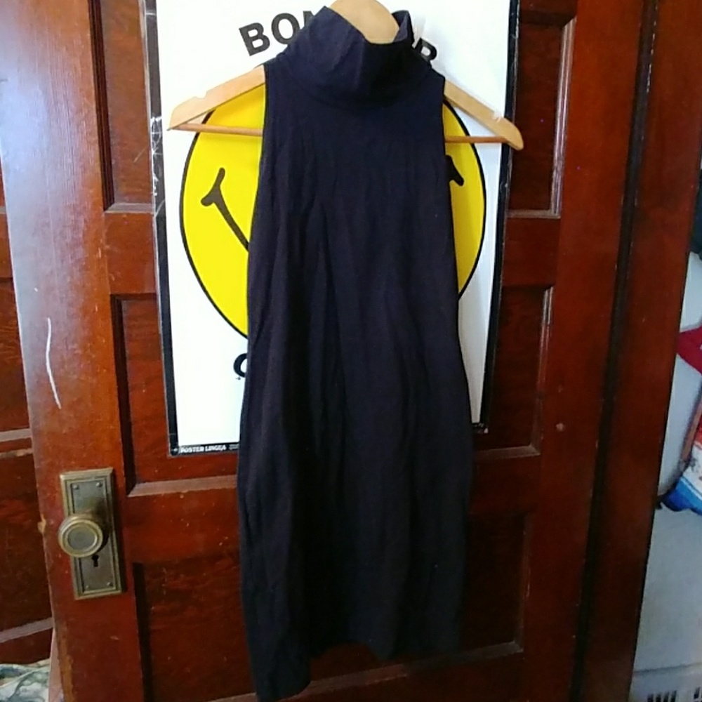 American Apparel Mock-Turtleneck Bodycon Dress