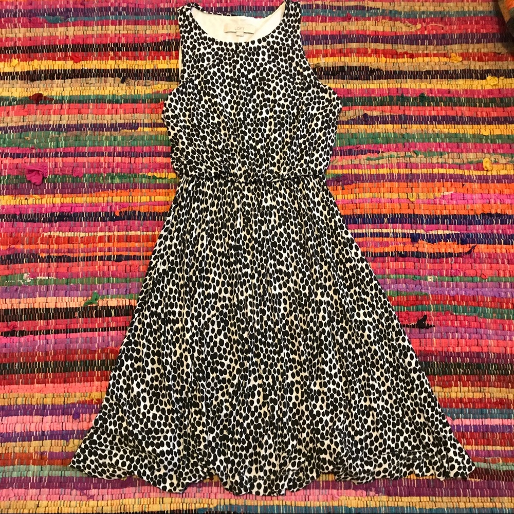 Loft midi dress