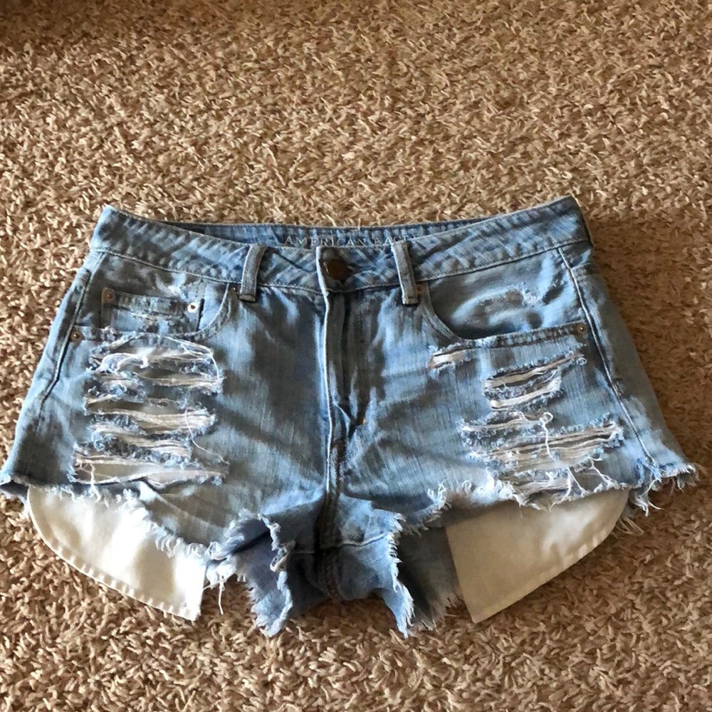 American eagle high rise shorts