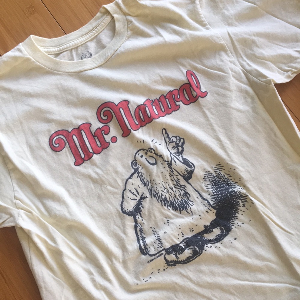 RARE R Crumb for Vans Mr. Natural T-Shirt vintage