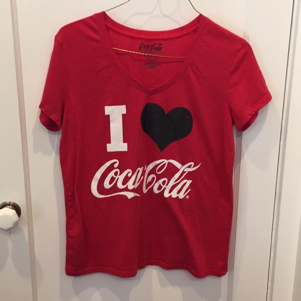Cute I love Coca-Cola T-shirt