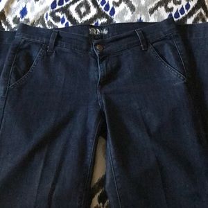 ⚜️ Dark Wash English Trouser Jean ⚜️