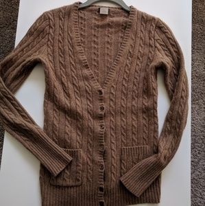J. Crew wool cashmere blend sweater