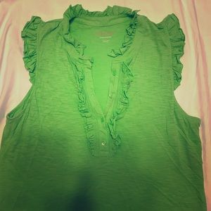 Green Lilly Tank