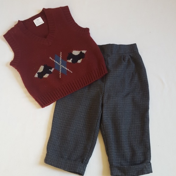 Infant 2 pc Holiday Outfit 12M - Picture 4 of 4