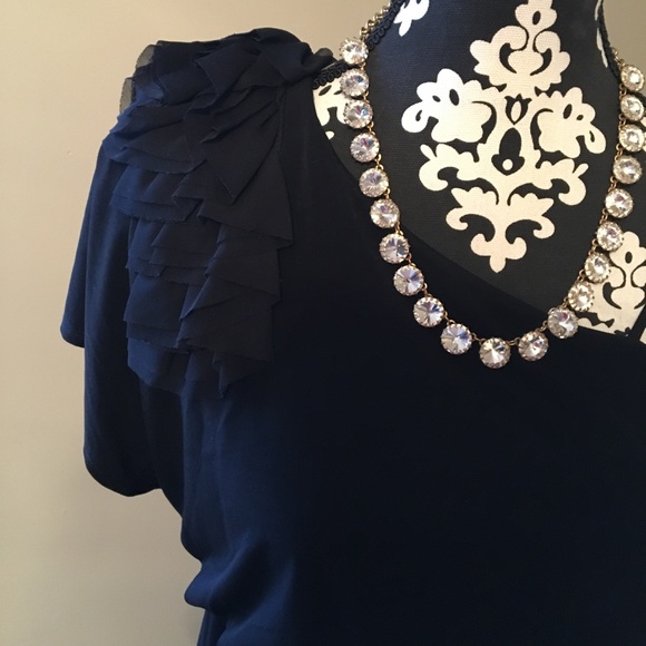 👗Fabulous One Shoulder Black Dress👗 - Picture 2 of 7