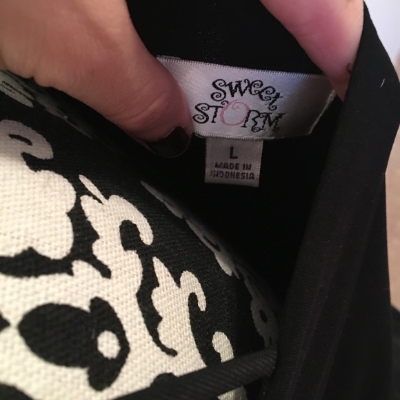 👗Fabulous One Shoulder Black Dress👗 - Picture 6 of 7