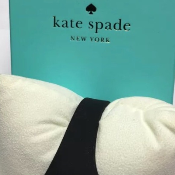 NEW Kate Spade White (Face) SPADE WatchWBlack Band - Picture 3 of 7