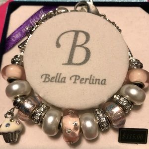 NWT Bella Perlina charm bracelet