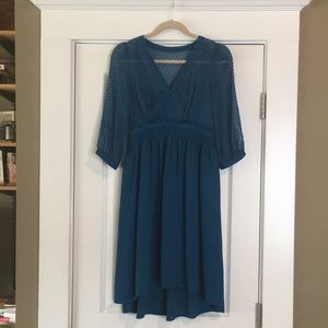 Marine blue size 2 empire waist dress