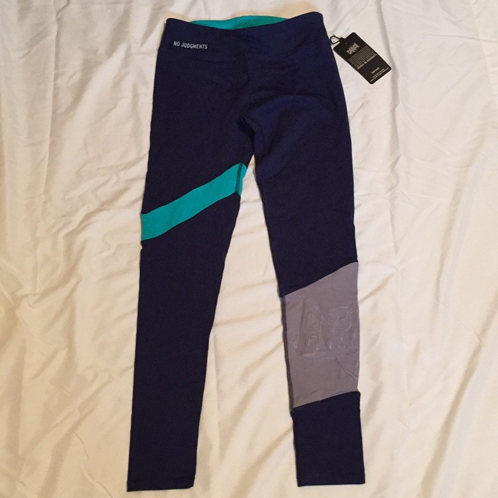 Crunch Navy Blue Workout Leggings