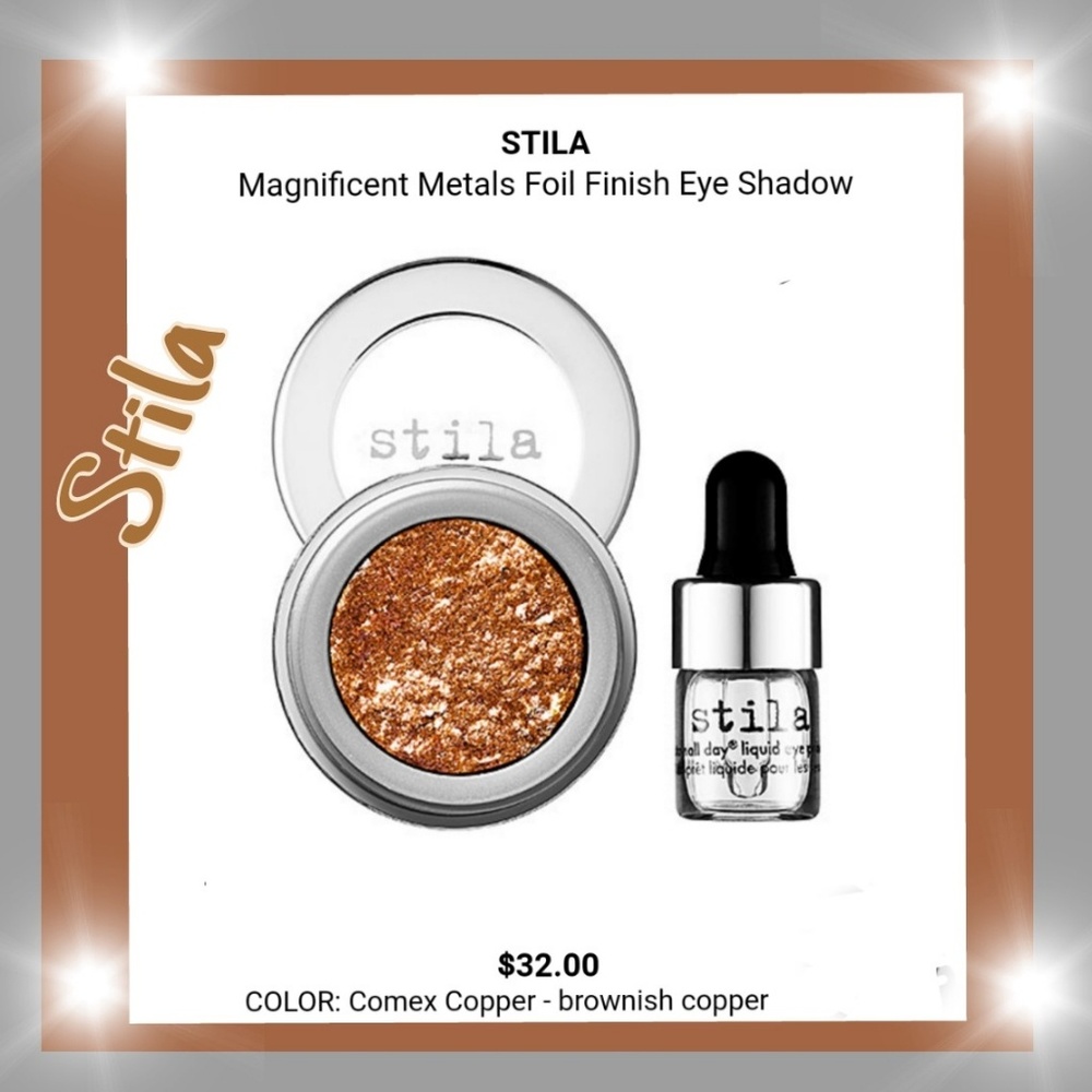 Brand STILA Gorgeous eyeshadow in "Comex Gold"