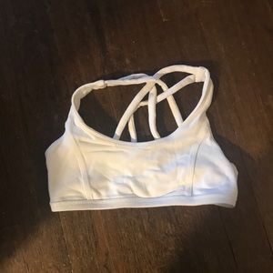Ivivva girls white sports bra