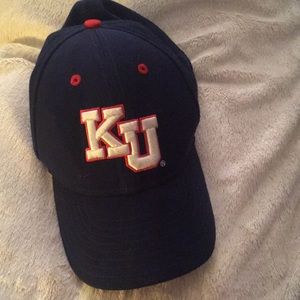 Kansas Jayhawks KU fitted hat