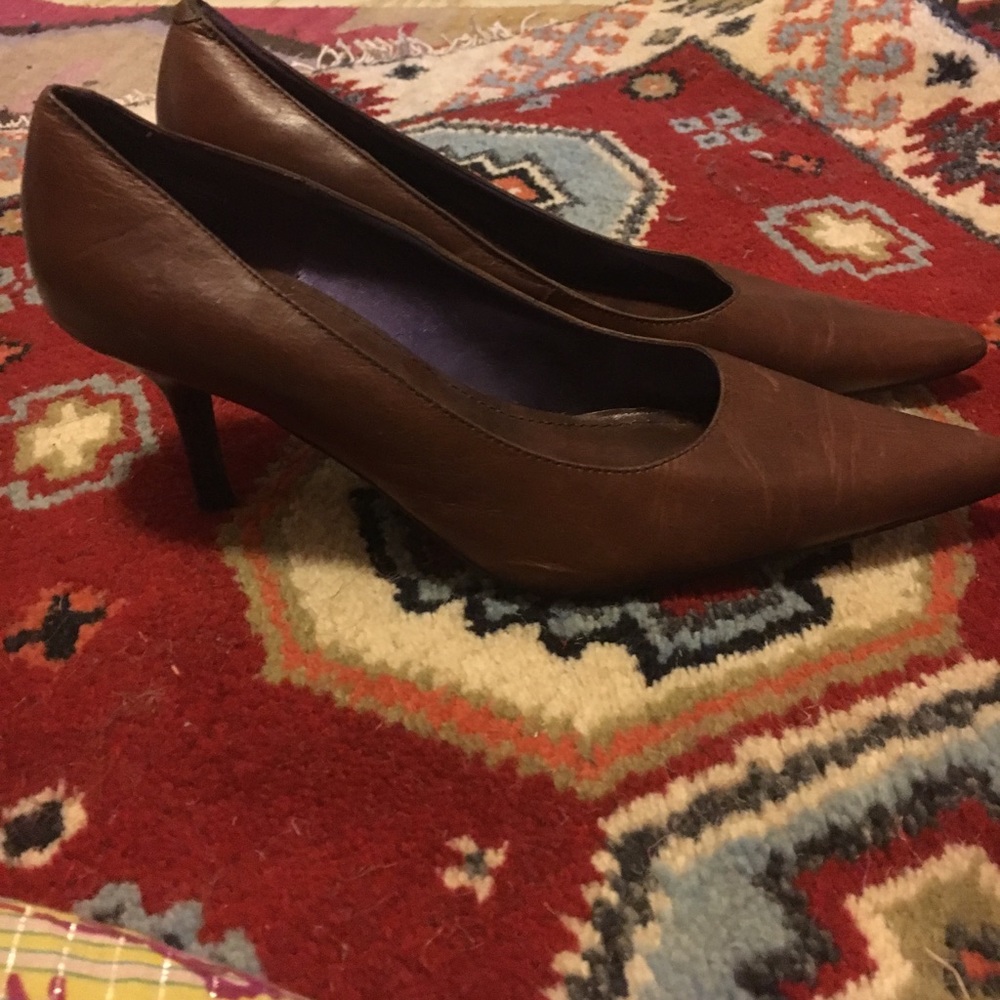 Buttery soft leather heels