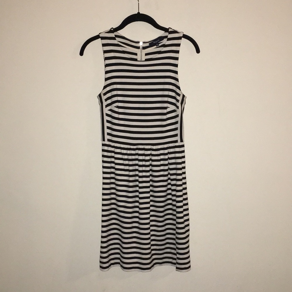 Madewell Sleeveless Striped Dress