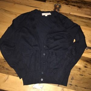Navy cardigan Loft