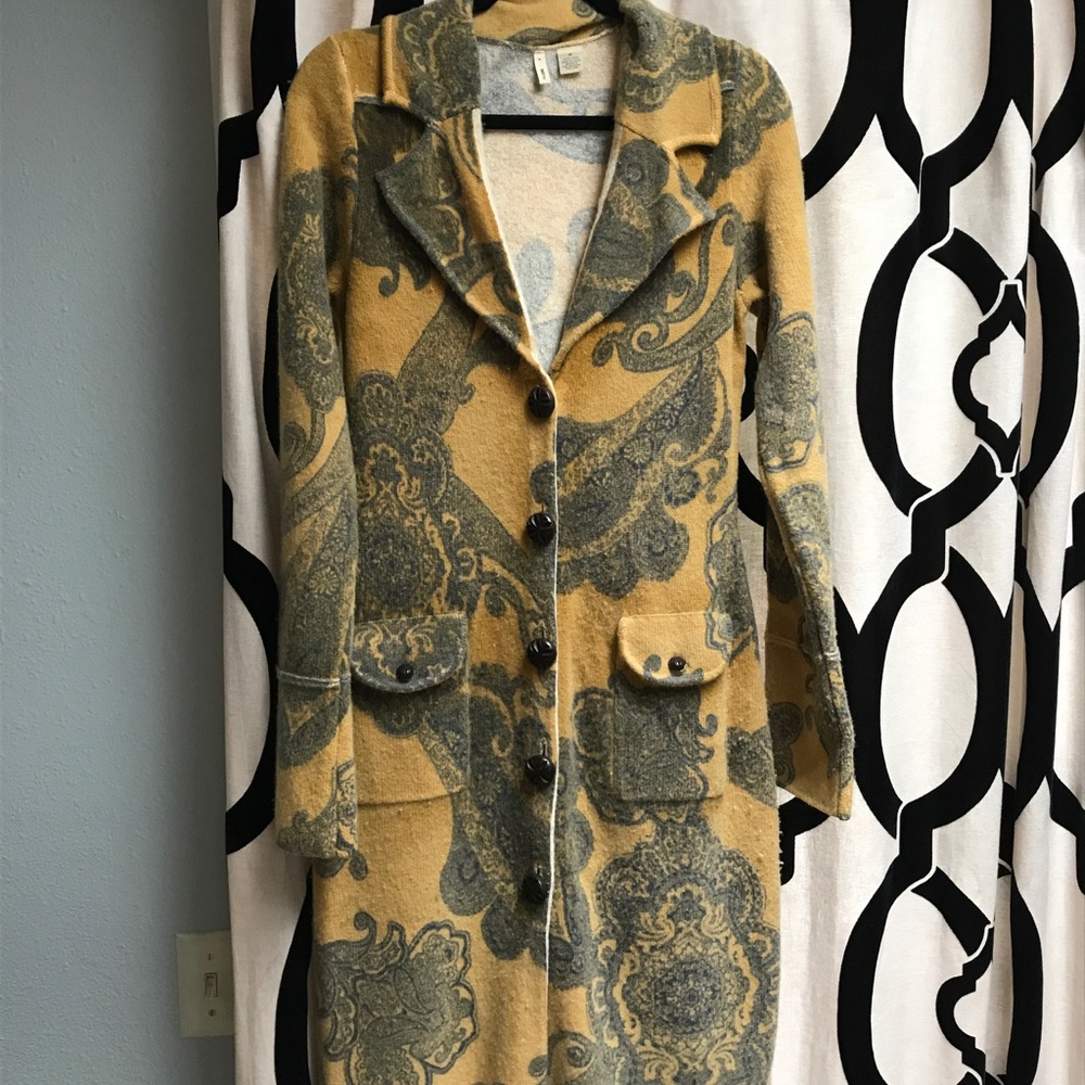 Anthropology sweater coat