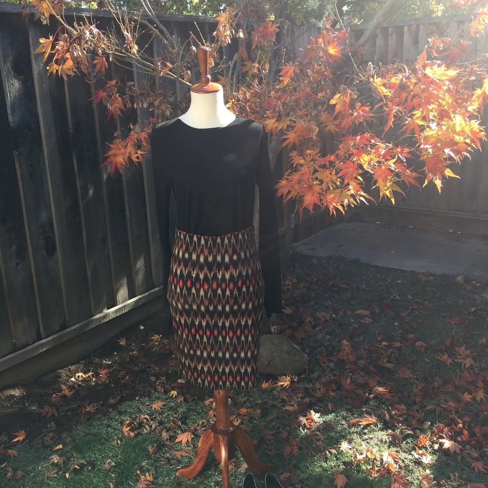 Joie: Ikat, Graphic Pencil Skirt (S)
