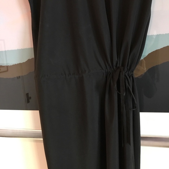DKNYC Black Drawstring Waist Dress - Picture 2 of 3