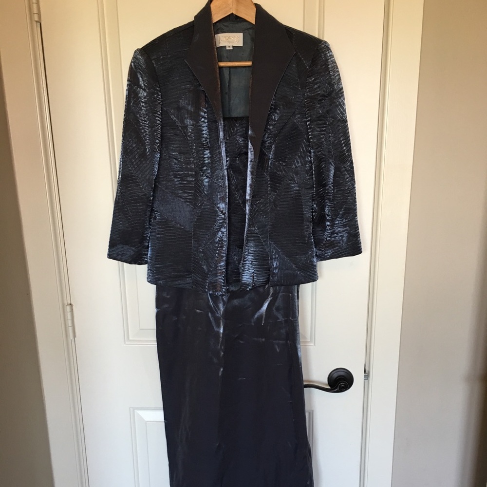 T Carolyn Fashions mother of the bride dress sz 8