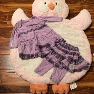 Naartjie Purple 3-6 month Outfit